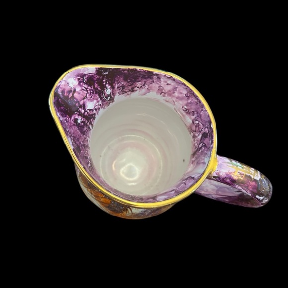 2007 Diana Young Abstract Multicolor Ceramic Pitcher - Picture 11 of 12